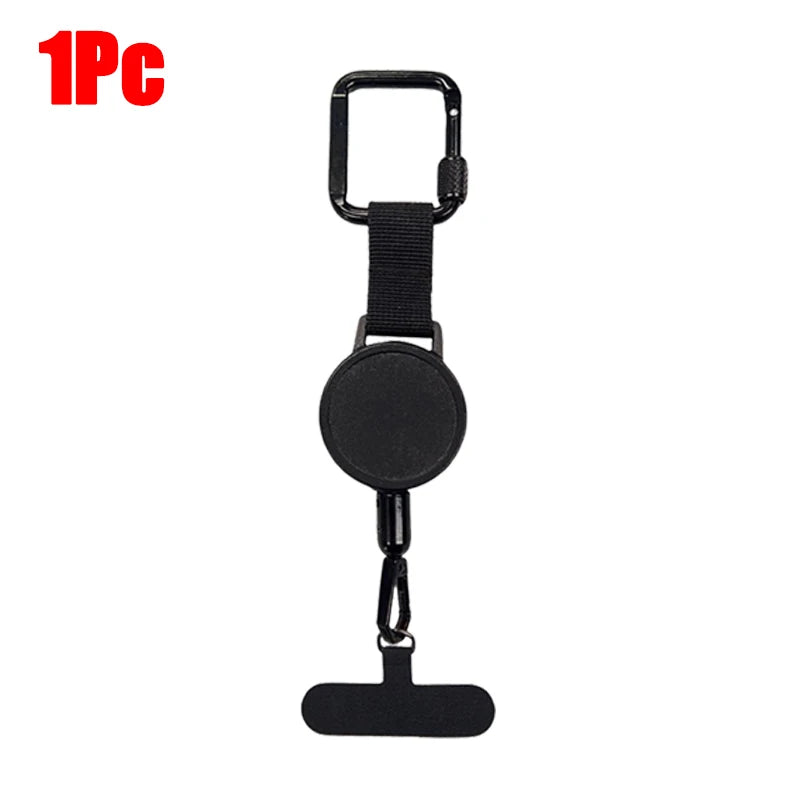 1/2/3 Pcs Retractable Lanyard Anti-Theft Phone Holder Travel Cellphone Lanyard Strap Smartphone Safety Tether With Belt Clip