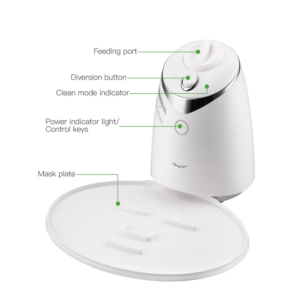 Smart DIY Face Mask Maker Machine Facial Treatment Automatic-Fruit Natural Vegetable Collagen Home Facial Skin Care Tool Beauty