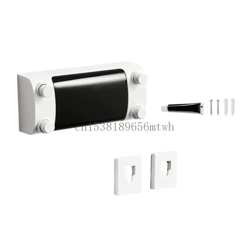 Steel Wire Retractable Clothesline Expandable Laundry Dryer Wall Mounted Clothes Drying Line