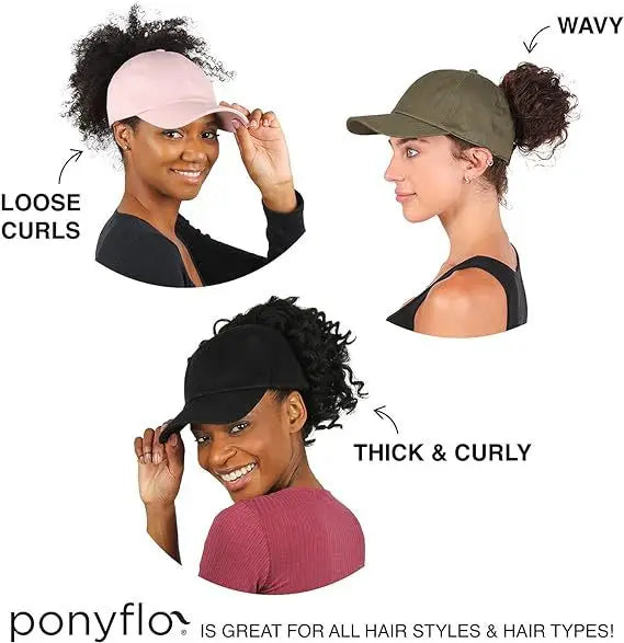 Ponytail Cap Automatic Magnetic Suction Solid Color Adult Baseball Cap Sports Cap Quick Drying Cap Mz033