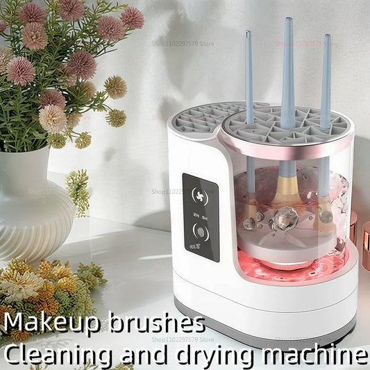 Electric Makeup Brush Cleaning Machine Beauty Tool Accessories USB Charging Makeup Brush Cleaning And Dryer Ladies' Holiday Gift