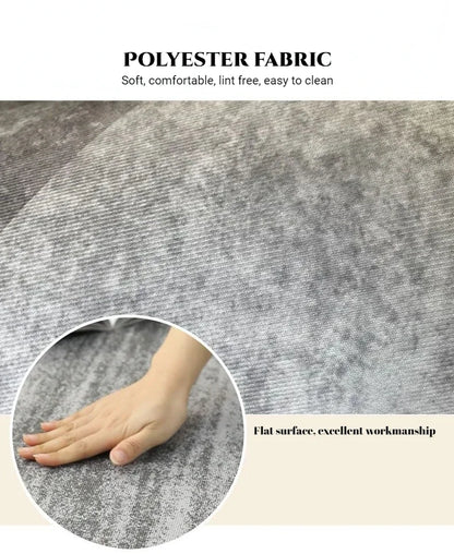 Car Universal Size Front Floor Mats Car Foot Mat Home Washable Carpet American Retro Soft Rug Non-slip Pad Cushion Easy Cleaning
