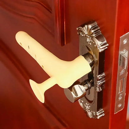 Handles for Doors Silicone Door Knob Cover Suction Cup Mat Thicken Anti-collision for Baby Wall Door Handle Glove for Home