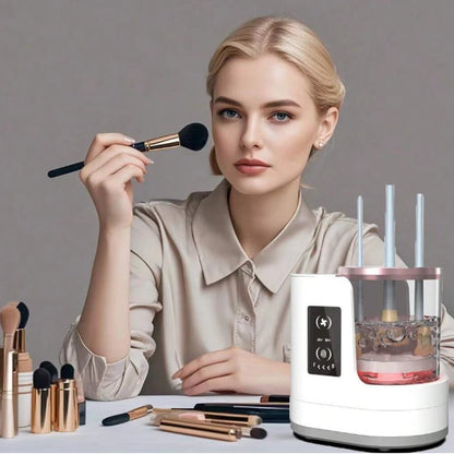 Electric Makeup Brush Cleaning Machine Beauty Tool Accessories USB Charging Makeup Brush Cleaning And Dryer Ladies' Holiday Gift