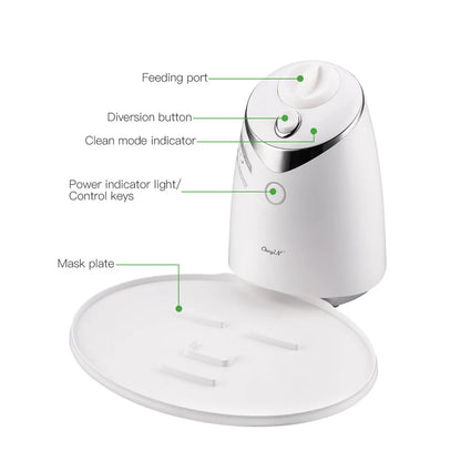 Smart DIY Face Mask Maker Machine Facial Treatment Automatic-Fruit Natural Vegetable Collagen Home Facial Skin Care Tool Beauty