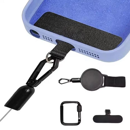 1/2/3 Pcs Retractable Lanyard  Anti-Theft Phone Holder Travel Cellphone Lanyard Strap Smartphone Safety Tether With Belt Clip