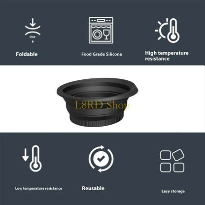 L8RD Ice Facials Washbasin Cooling Ice Face Bucket Silicone Face Ice Bath Bowl Unisex
