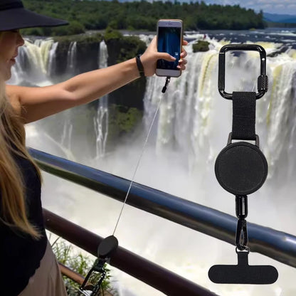 1/2/3 Pcs Retractable Lanyard  Anti-Theft Phone Holder Travel Cellphone Lanyard Strap Smartphone Safety Tether With Belt Clip
