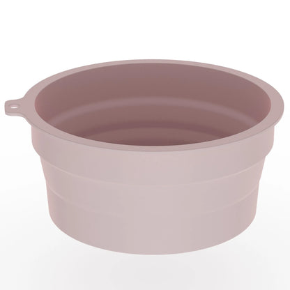 Portable Foldable Silicone Ice Basin With Built- In Ice Tray For Household Care Washing Ice Bath Facial Massage Bowl