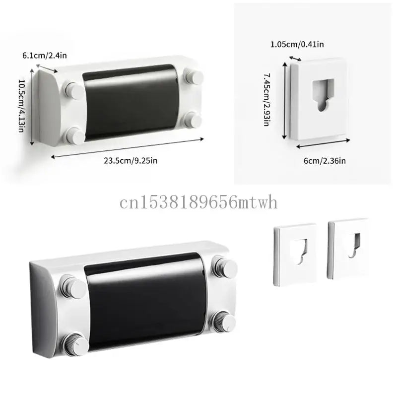Steel Wire Retractable Clothesline Expandable Laundry Dryer Wall Mounted Clothes Drying Line