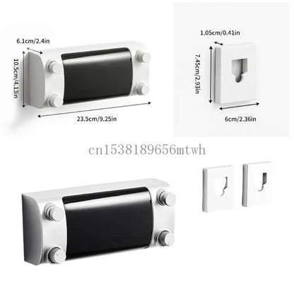 Steel Wire Retractable Clothesline Expandable Laundry Dryer Wall Mounted Clothes Drying Line