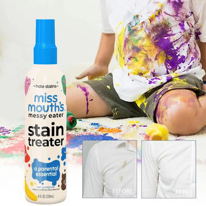 Laundry Stain Remover Anti Germ & Deodorization For Clothes 120/300ML  Fabric Upholstery Carpet Stain Spray Yellow Removal Bleach