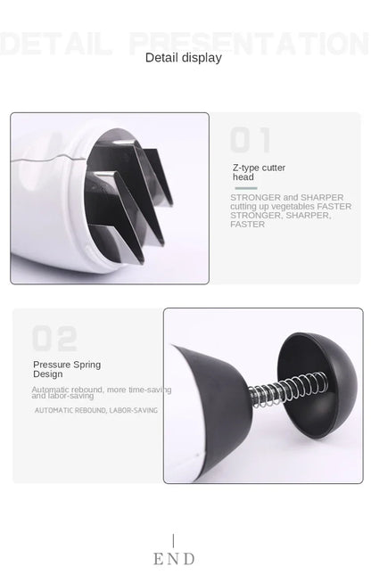 Kitchen Tools Vegetable Chopper Food Garlic Fruit Chopper Slicer Kitchen Accessories Set