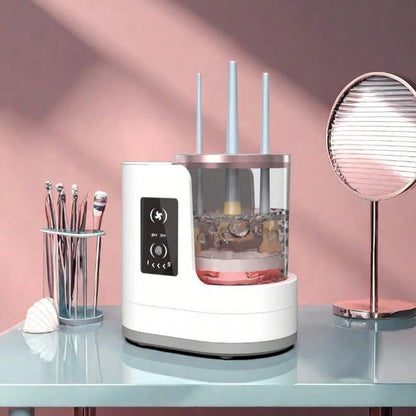 Electric Makeup Brush Cleaning Machine Beauty Tool Accessories USB Charging Makeup Brush Cleaning And Dryer Ladies' Holiday Gift
