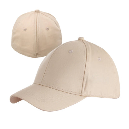 Fashion Simple Solid Color Back Magnetic Women's Cap Creative Design Shade Ponytail Convenient Sports Sun Hat Wholesale