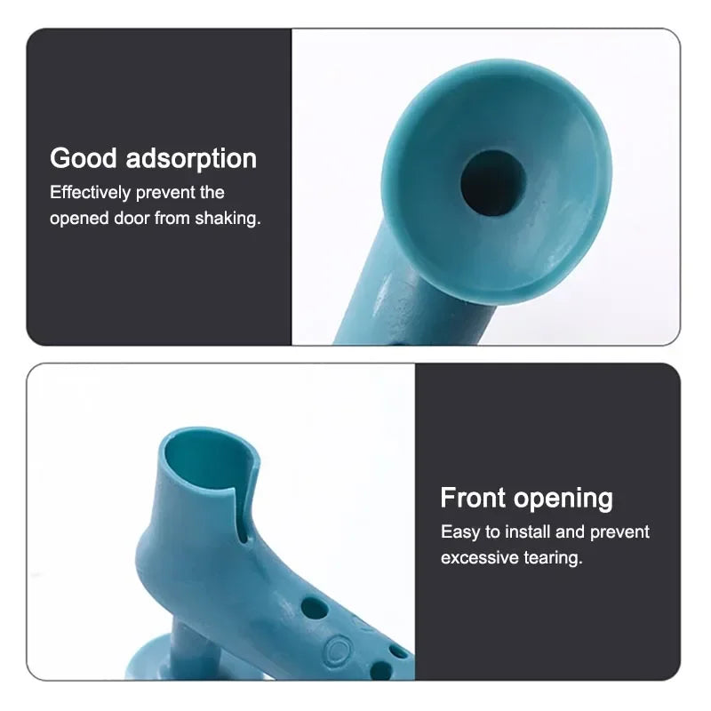 Handles for Doors Silicone Door Knob Cover Suction Cup Mat Thicken Anti-collision for Baby Wall Door Handle Glove for Home