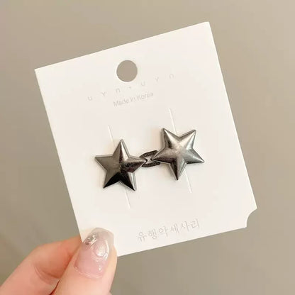 1/8set Tighten Waist Buckle Alloy Star Brooches Pins Clip Adjustable Snap Button Jeans Buttons Detachable Clothing Accessories